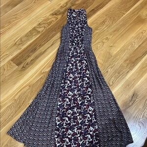 Japna smocked maxi dress